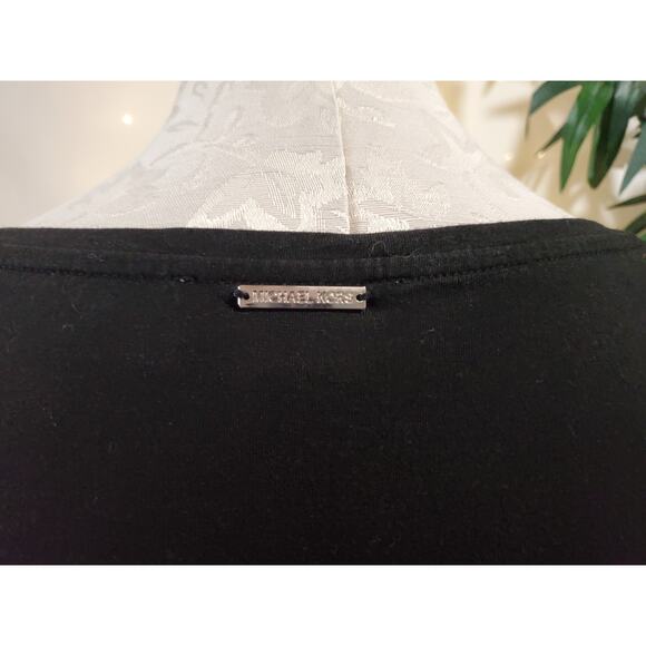 Michael Michael Kors Herringbone Blouse Top Womens Plus Size 2X Flowy Career - Picture 6 of 11